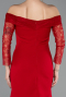 Rot Partykleid Kurz ABK2455