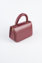 Weinrot Abendtasche Leder KC264