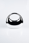 Abendtasche Gespiegelt Silber KC786