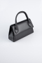 Abendtasche Leder Schwarz KC163