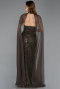 Abendkleid Lang Khaki ABU5595