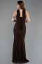 Braun Abendkleid Lang ABU5561
