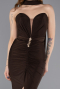 Braun Abendkleid Lang ABU5561