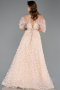 Abendkleid Lang Puder ABU5611