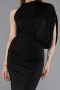 Partykleid Midi Schwarz ABK2507