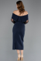 Partykleid Midi Marineblau ABK2522