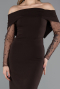 Partykleid Midi Braun ABK2522