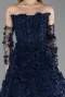 Abendkleid Lang Marineblau ABU5658