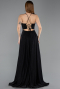 Abendkleid Lang Schwarz ABU5632