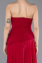 Abendkleid Lang Chiffon Fuchsie dunkel ABU5681