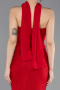 Abendkleid Lang Spitze Rot ABU5686