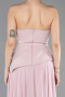 Abendkleid Lang Chiffon Puder ABU5681