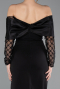 Partykleid Midi Schwarz ABK2533