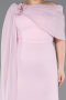 Puder Abendgarderobe İn Großen Größen Chiffon Lang ABU5419