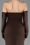 Braun Abendkleid Lang ABU4398