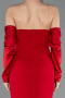 Abendkleid Lang Rot ABU4642