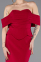 Fuchsie dunkel Standesamtkleid Lang ABU5559