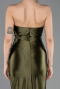 Abschlusskleid Lang Khaki ABU5707