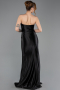 Abschlusskleid Lang Schwarz ABU5707