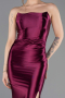 Abschlusskleid Lang Kirschrot ABU5707