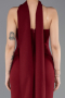 Abendkleid Lang Weinrot ABU5735
