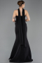 Abendkleid Lang Schwarz ABU5735