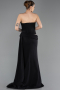 Abendkleid Lang Schwarz ABU5737