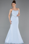 Abendkleid Lang Eisblau ABU5747