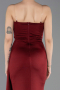 Abschlusskleid Lang Weinrot ABU5746