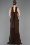 Abendkleid Lang Braun ABU5769