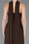 Abendkleid Lang Braun ABU5769