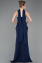 Abendkleid Lang Marineblau ABU5769