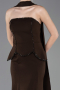 Standesamtkleid Lang Braun ABU5774