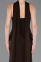 Standesamtkleid Lang Braun ABU5774