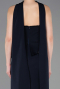 Standesamtkleid Lang Marineblau ABU5774