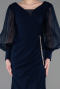 Abendkleid Lang Marineblau ABU5779
