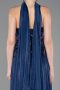 Abendkleid Lang Chiffon Marineblau ABU5786