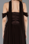 Braun Abendkleid Chiffon Lang ABU5327