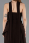 Abschlusskleid Lang Chiffon Braun ABU5763