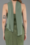 Khaki Abendkleid Spitze Lang ABU5686