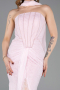 Puder Abendkleid Spitze Lang ABU5686