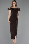 Partykleid Midi Braun ABK2545