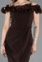 Partykleid Midi Braun ABK2545