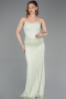 Abendkleid Lang Spitze Minzgrün ABU5817