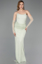 Abendkleid Lang Spitze Minzgrün ABU5817