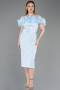 Partykleid Midi Eisblau ABK2553