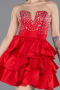 Partykleid Kurz Rot ABK2560