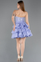 Partykleid Kurz Lila ABK2560