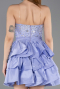 Partykleid Kurz Lila ABK2560