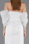 Partykleid Kurz Weiß ABK2563